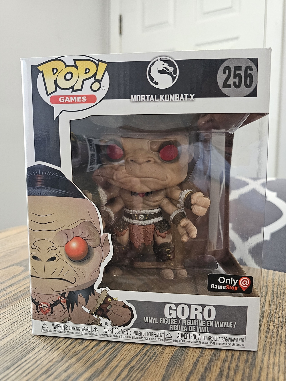 Funko Games Mortal Kombat X - Goro Vinyl Figure (Brown)